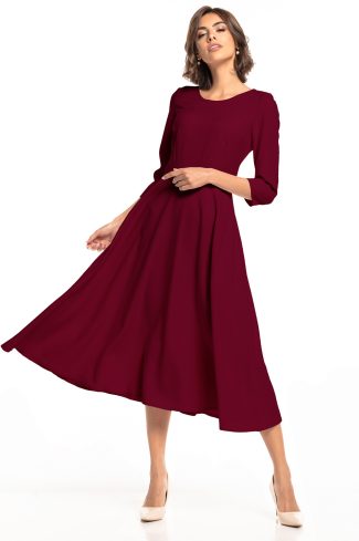 Red Daydress 1 in Spandex and Polyester