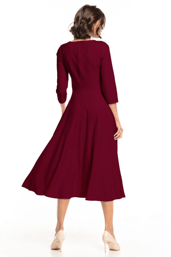 Red Daydress 1 in Spandex and Polyester