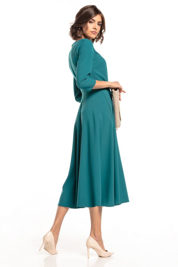 Green Daydress 8 in Spandex and Polyester