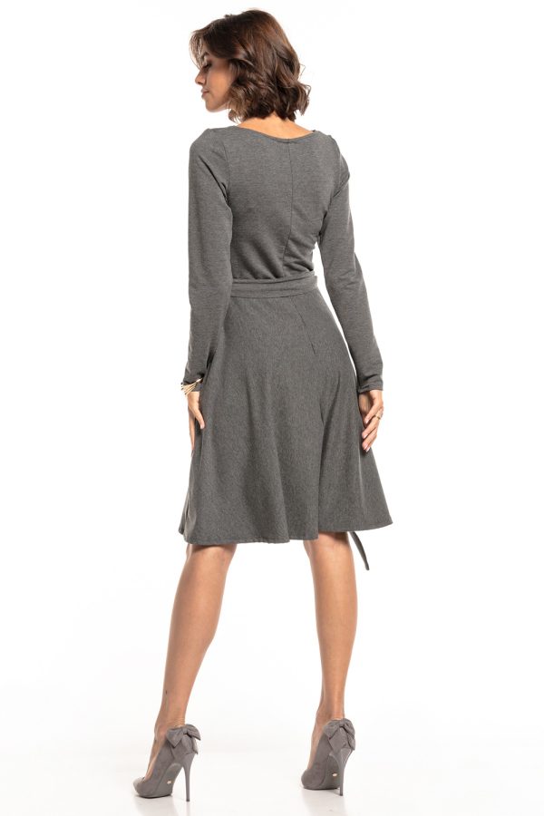 Grey Daydress 3 in Cotton, Spandex and Polyester