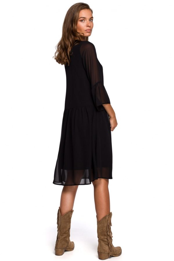 Black Cocktail Dress in Formal Dresses, Cocktail Dresses with Polyester