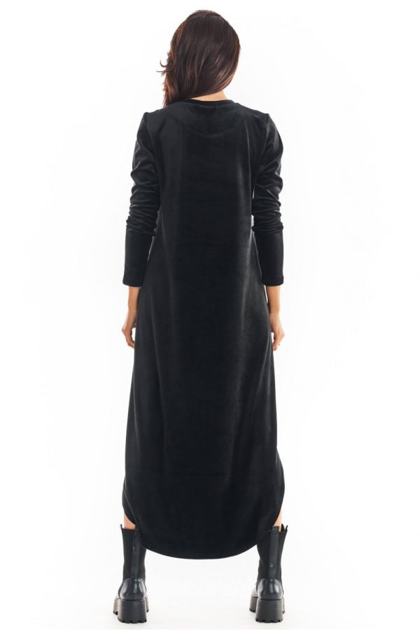 Black Daydress in Day Dresses with Polyester and Spandex