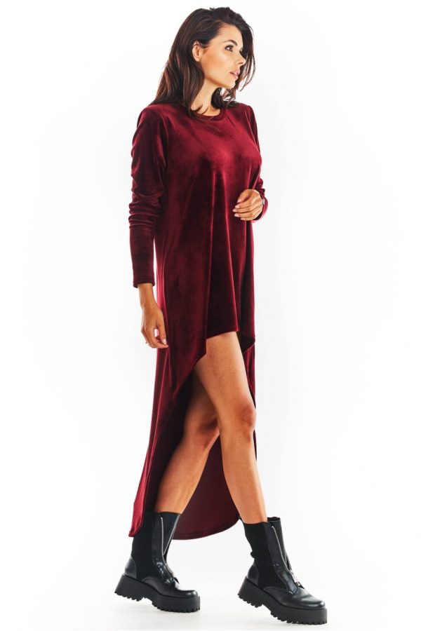 Red Daydress in Day Dresses with Polyester and Spandex