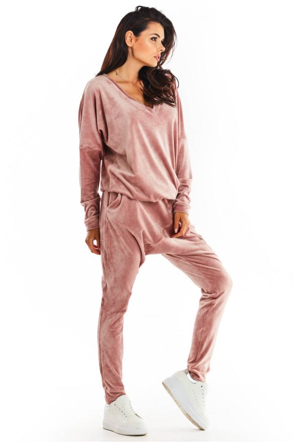 Pink Tracksuit Trousers in Women`s Tracksuit Bottoms, Sports Pants with