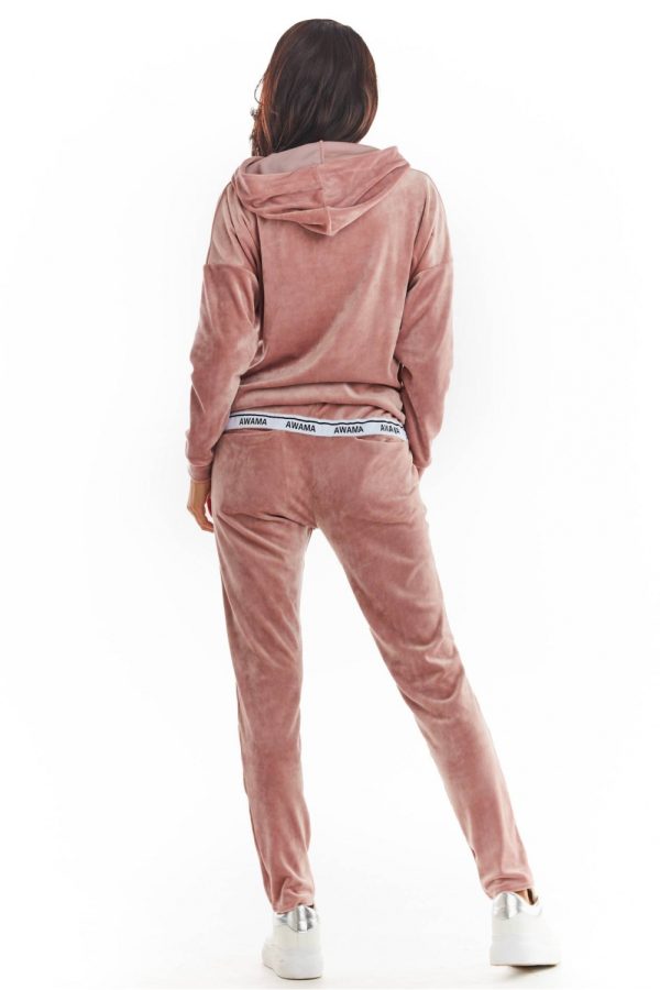 Pink Tracksuit Trousers in Women`s Tracksuit Bottoms, Sports Pants with Polyester and Spandex