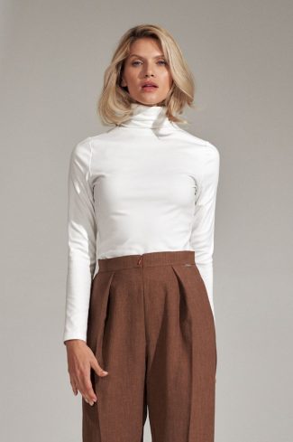 beige Blouse model 150427 Figl