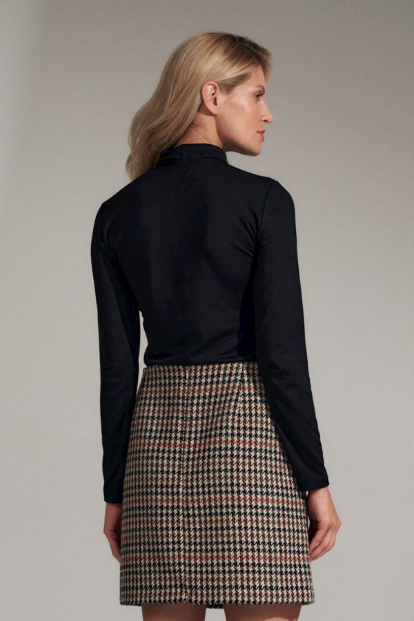black Blouse model 150430 Figl
