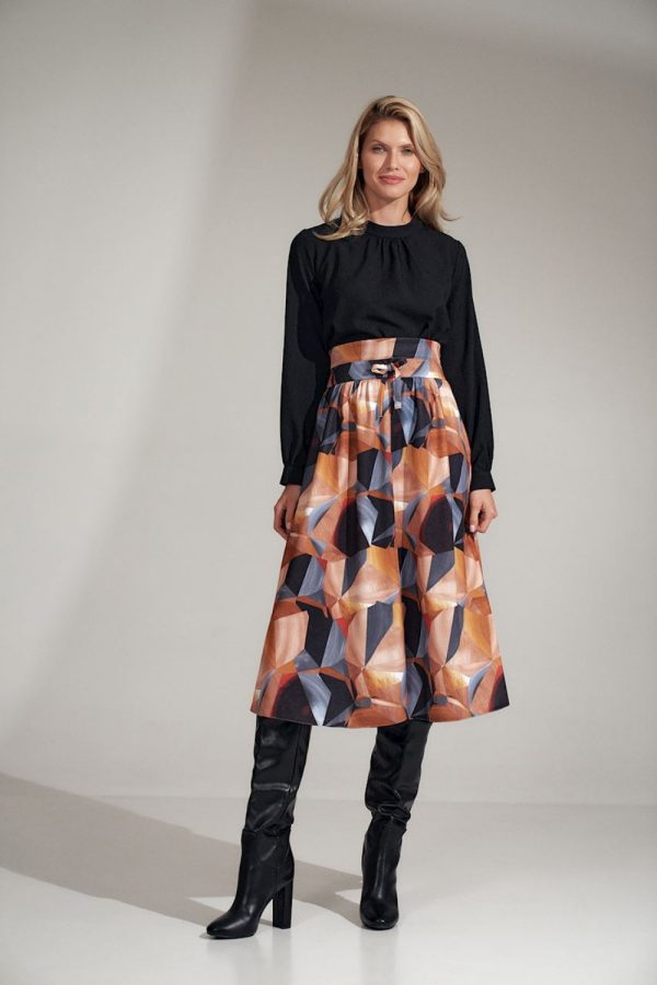 black Blouse model 150436 Figl