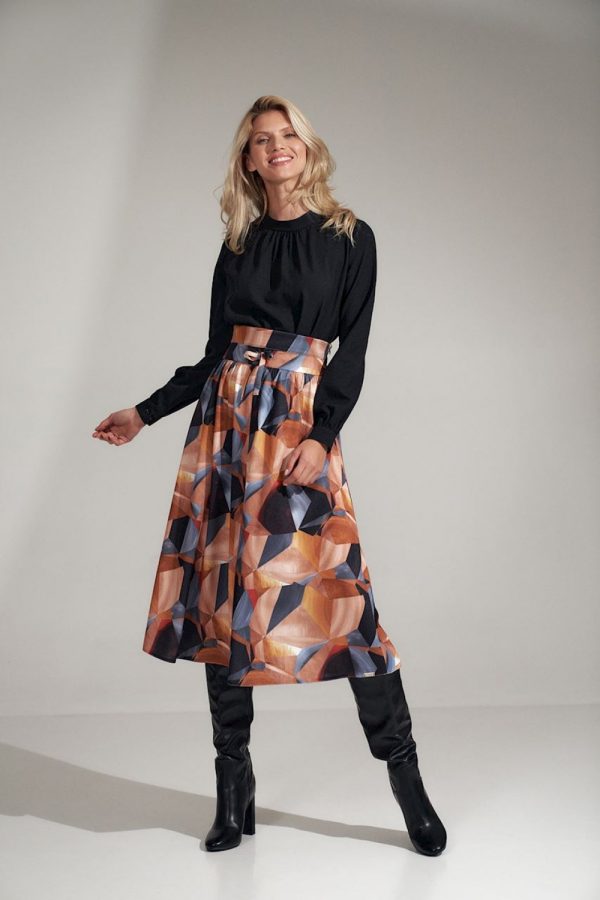 black Blouse model 150436 Figl