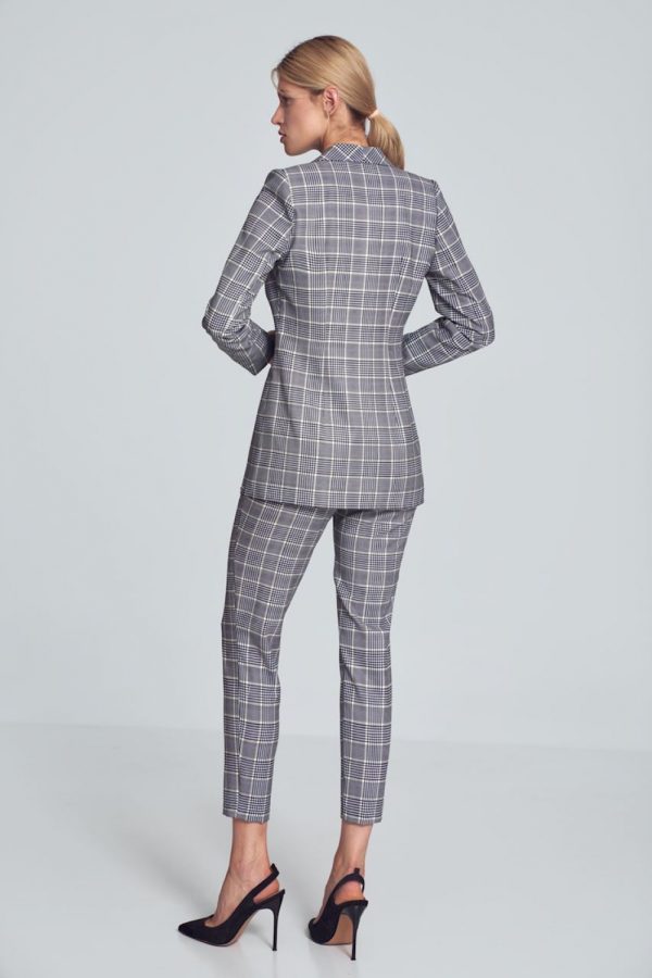 Grey Jacket in Jackets, Vests For Women with Polyester
