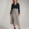 Grey Skirt in Skirts with Nylon and Polyester