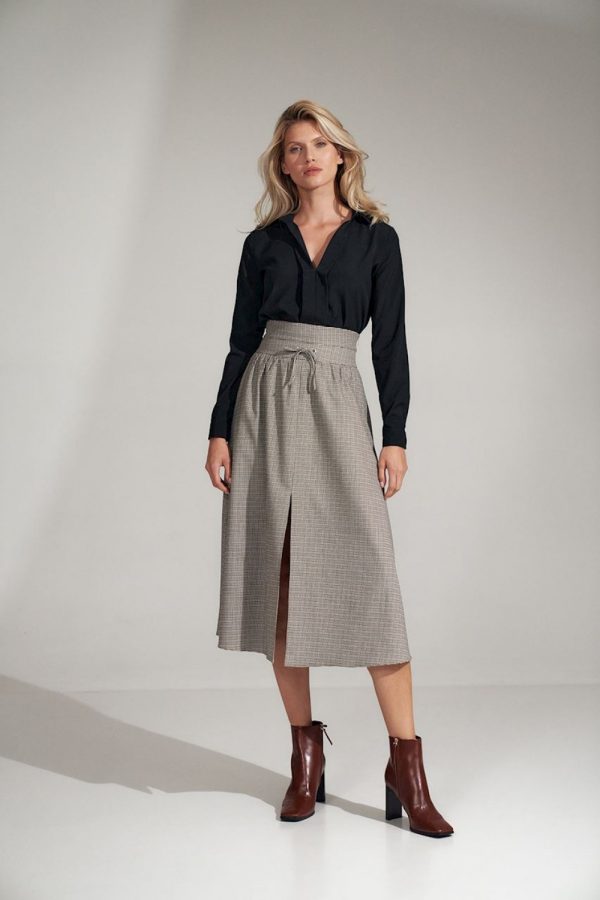 Grey Skirt in Skirts with Nylon and Polyester