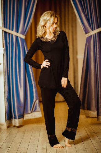 896433 black Pyjama model 151042 Kalimo