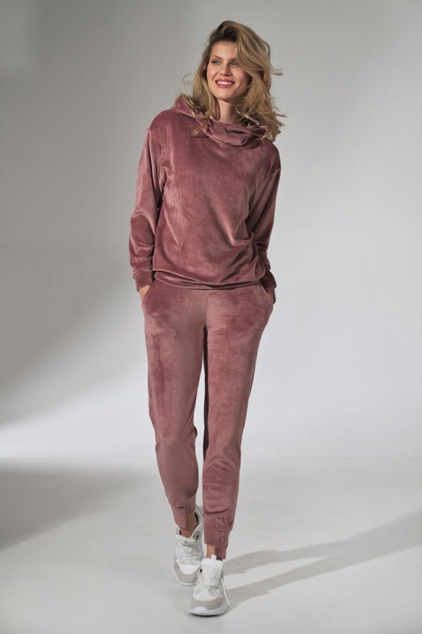 pink Tracksuit trousers model 151803 Figl