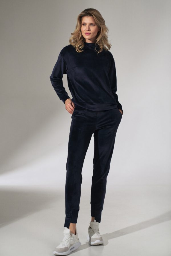 navy blue Tracksuit trousers model 151805 Figl