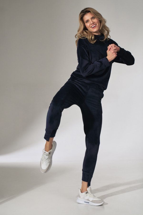 navy blue Tracksuit trousers model 151805 Figl
