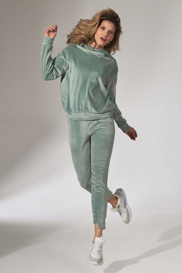 green Tracksuit trousers model 151806 Figl