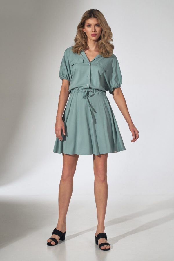 green Daydress model 151836 Figl