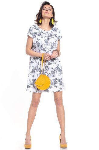 901116 Grey Daydress in Day Dresses with Cotton