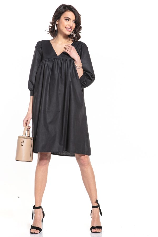 Black Daydress 1 in Cotton