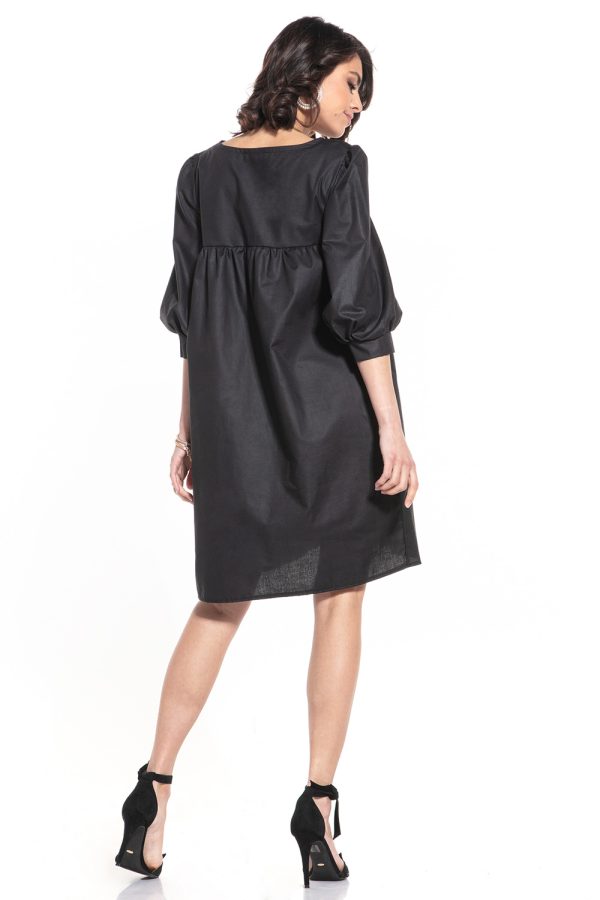 Black Daydress 1 in Cotton