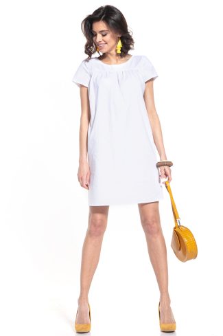 White Daydress in Day Dresses with Cotton