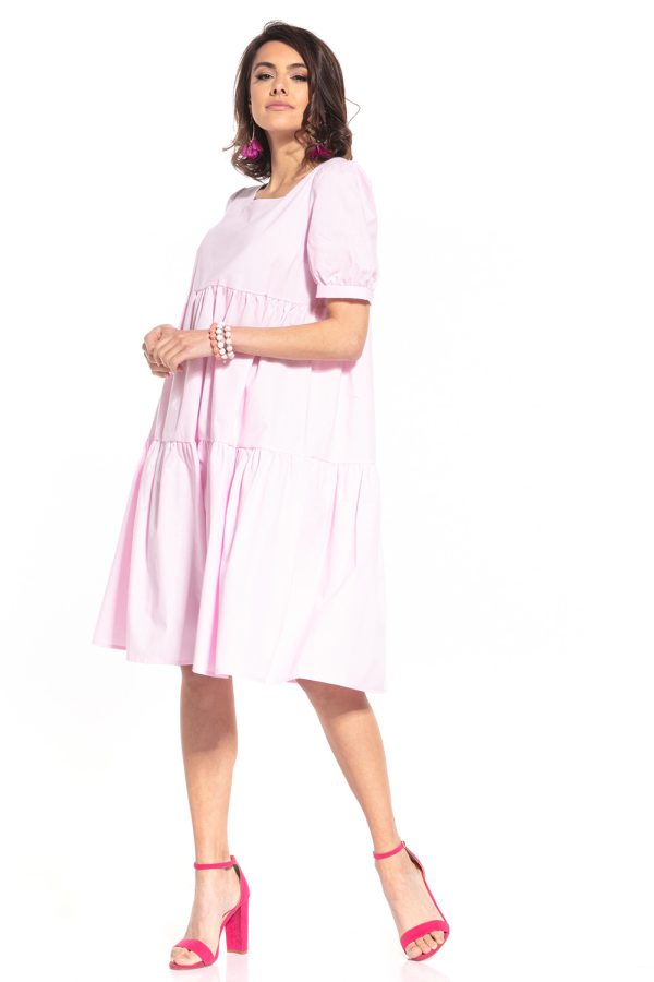 Pink Daydress 8 in Cotton