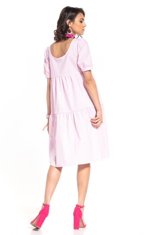 Pink Daydress 8 in Cotton