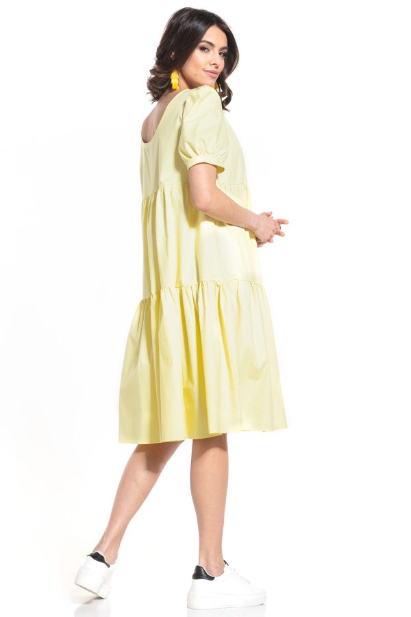 Yellow Daydress 4 in Cotton