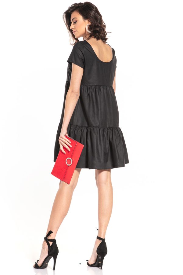 Black Daydress in Day Dresses with Cotton