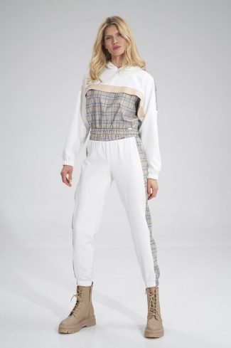 beige Tracksuit trousers model 154688 Figl