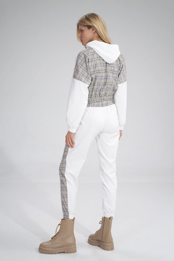 beige Tracksuit trousers model 154688 Figl