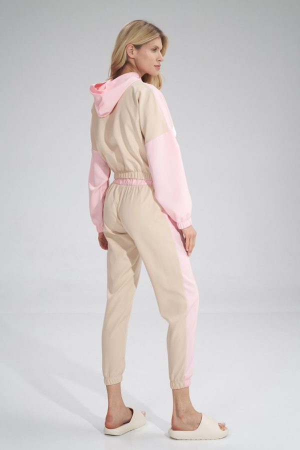 beige Tracksuit trousers model 154689 Figl