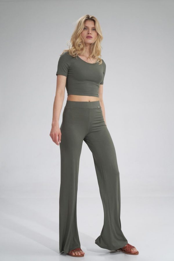 green Blouse model 154701 Figl