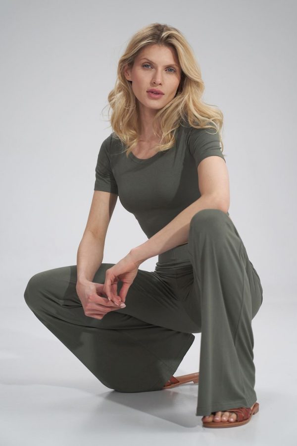 green Blouse model 154701 Figl