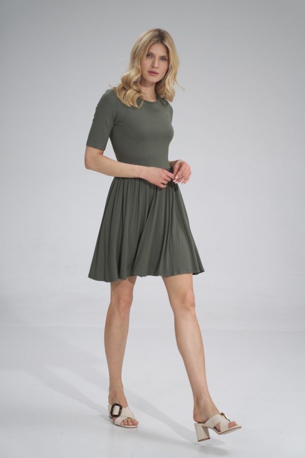 green Daydress model 154729 Figl