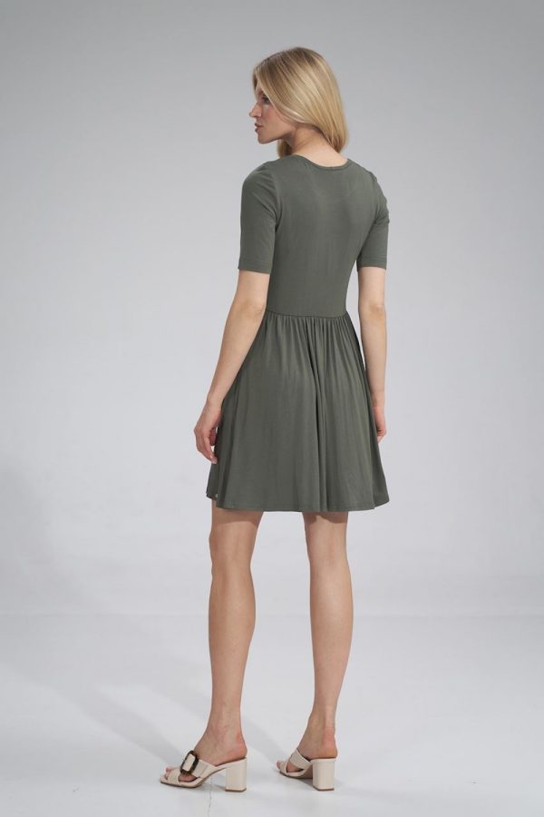 green Daydress model 154729 Figl