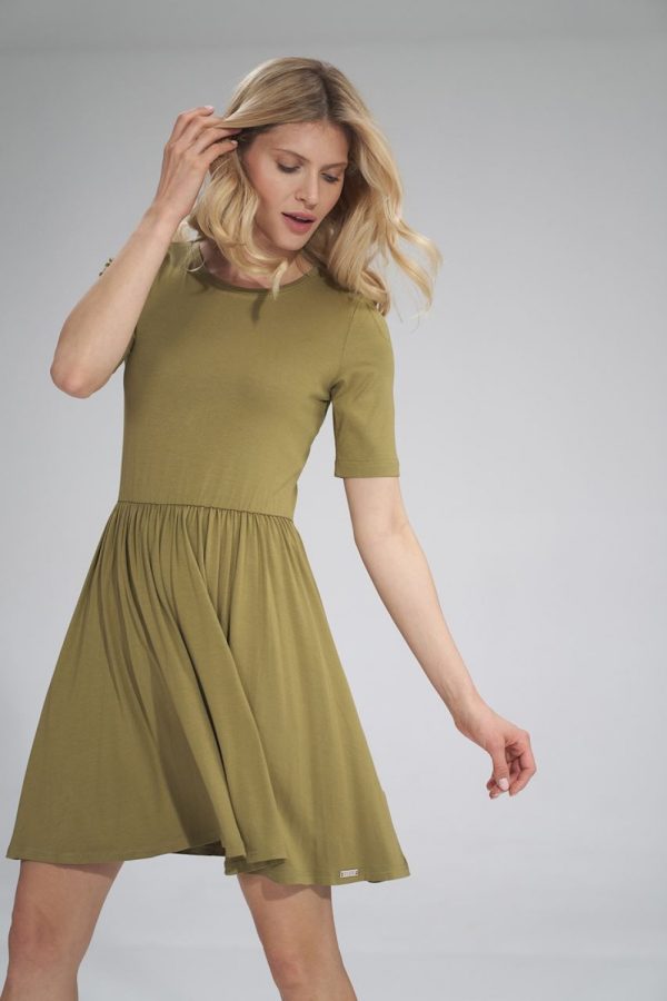 green Daydress model 154736 Figl