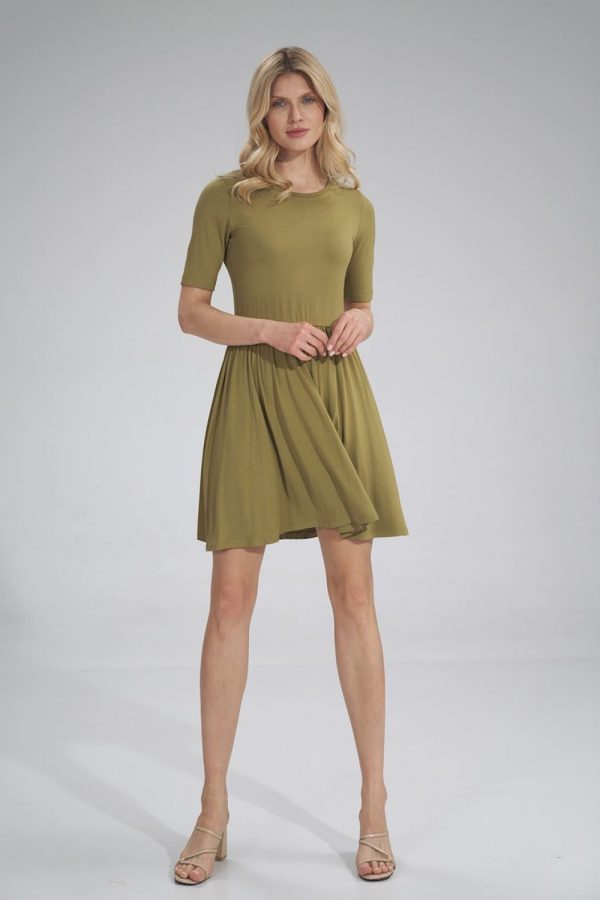 green Daydress model 154736 Figl