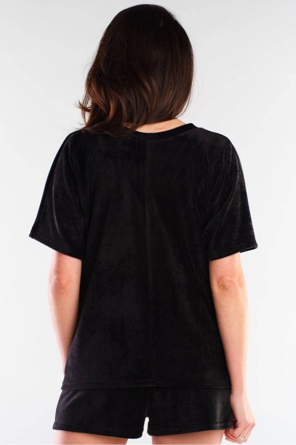 Black Shorts in Shorts For Women, Crop Pants with Polyester and Spandex
