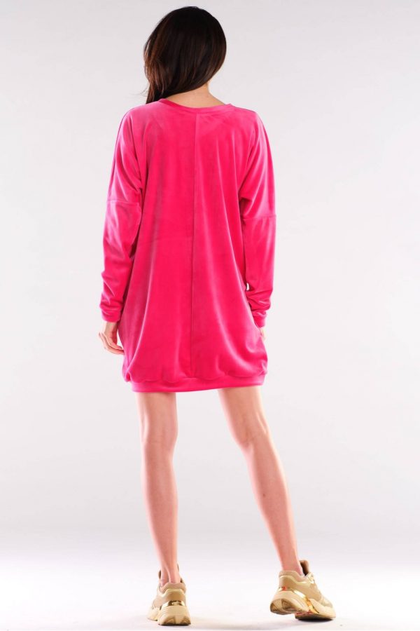 Pink Daydress in Day Dresses with Polyester and Spandex