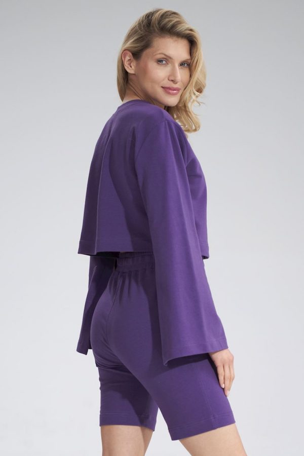 violet Sweatshirt model 155958 Figl