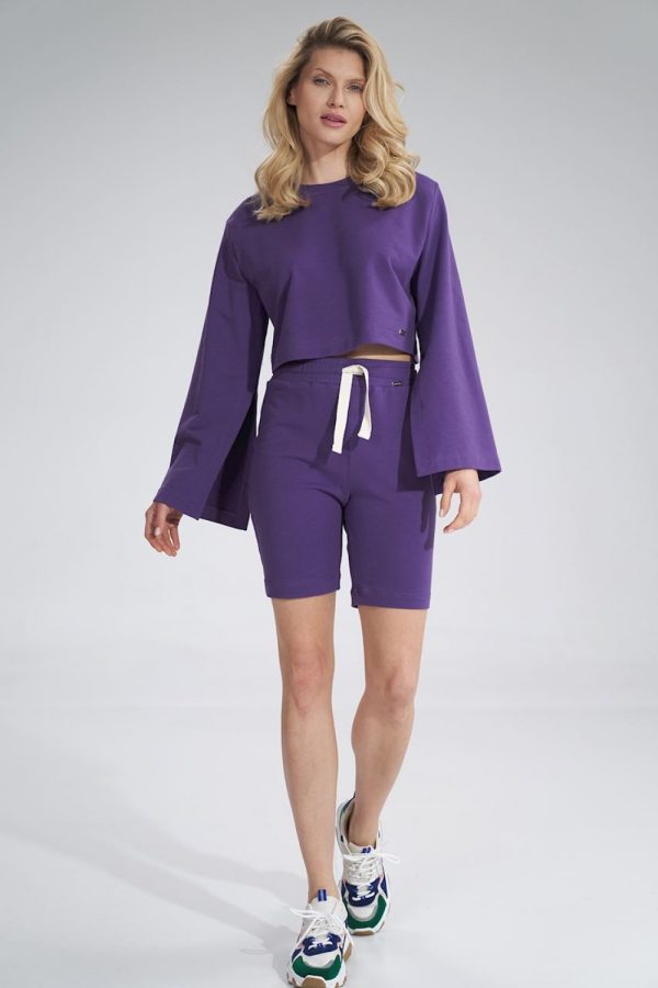 violet Sweatshirt model 155958 Figl
