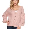 912346 Pink Cardigan in Cardigans For Women, Ponchos with Acrylic, Polyamide, Polyester and Wool