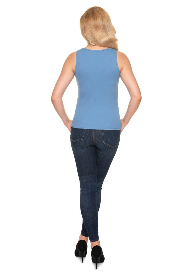 blue Blouse model 156923 PeeKaBoo