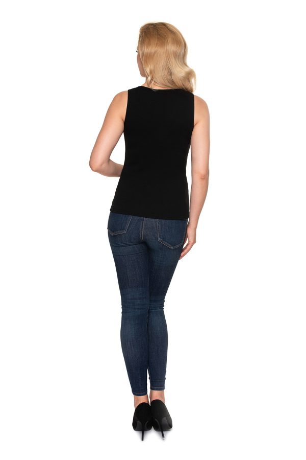 black Blouse model 156924 PeeKaBoo