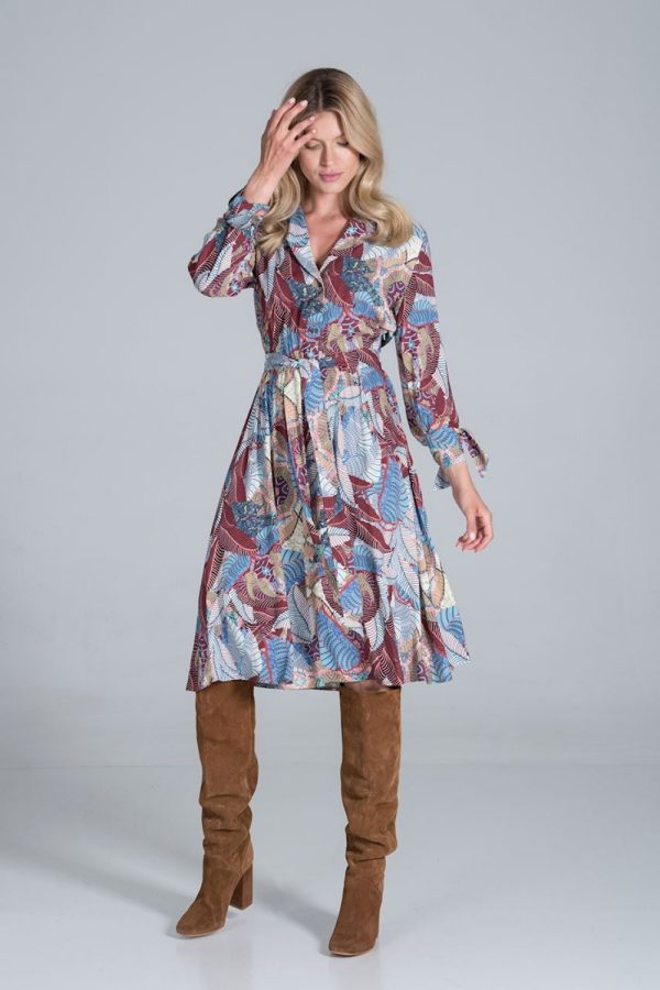 multicolor Daydress model 157458 Figl