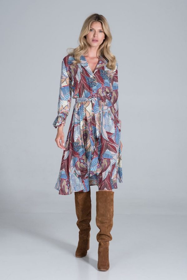 multicolor Daydress model 157458 Figl