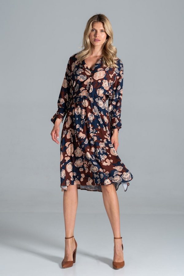 multicolor Daydress model 157459 Figl
