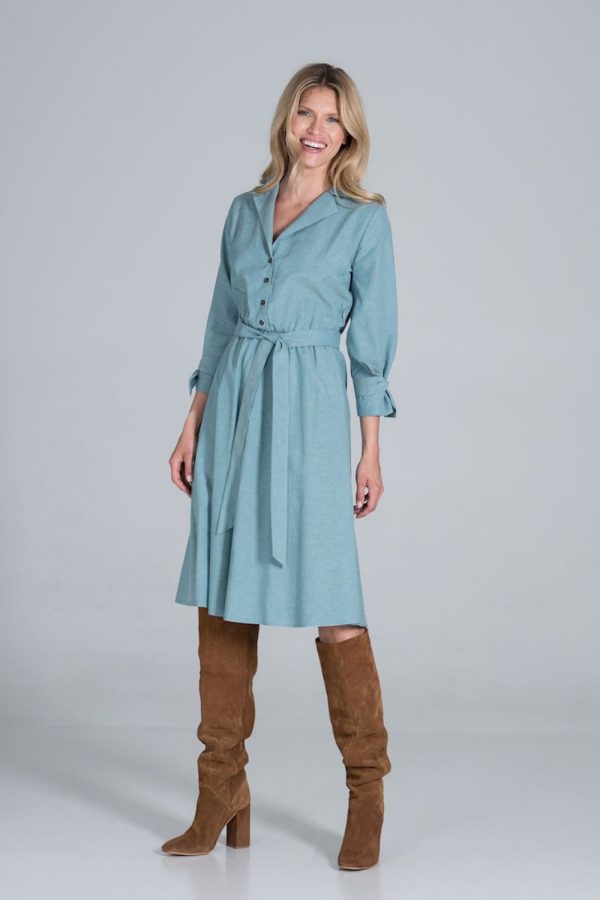 green Daydress model 157463 Figl